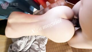 F-CUP吊鐘乳小母狗moguiai 爆乳芭比「魔鬼愛」VIP【第四彈】 4