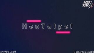 【狠台北】HENTAIPEI 不停抽插干爆身材不太科學的白絲大奶騷貨 高顏值母狗下面被幹的黏糊糊的