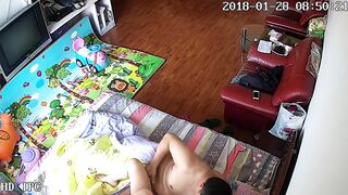 家庭攝影機偷拍 夫妻小情侶 各種方式造愛 場所露出-007
