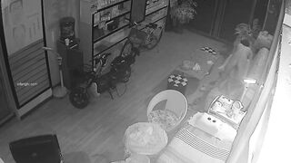 家庭攝影機偷拍 夫妻小情侶 各種方式造愛 場所露出-004