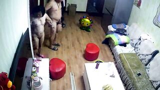家庭攝影機偷拍 夫妻小情侶 各種方式造愛 場所露出-033