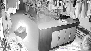 家庭攝影機偷拍 夫妻小情侶 各種方式造愛 場所露出-037