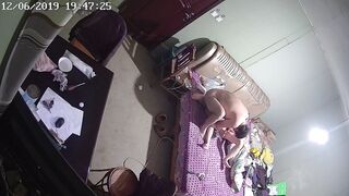 家庭攝影機偷拍 夫妻小情侶 各種方式造愛 場所露出-044