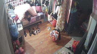 家庭攝影機偷拍 夫妻小情侶 各種方式造愛 場所露出-059