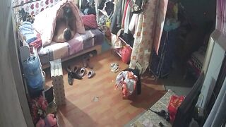 家庭攝影機偷拍 夫妻小情侶 各種方式造愛 場所露出-059