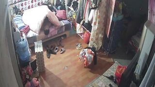 家庭攝影機偷拍 夫妻小情侶 各種方式造愛 場所露出-059