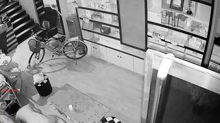 家庭攝影機偷拍 夫妻小情侶 各種方式造愛 場所露出-076