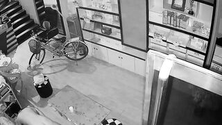 家庭攝影機偷拍 夫妻小情侶 各種方式造愛 場所露出-076