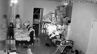 家庭攝影機偷拍 夫妻小情侶 各種方式造愛 場所露出-079