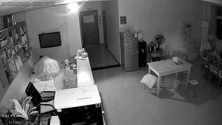 家庭攝影機偷拍 夫妻小情侶 各種方式造愛 場所露出-111