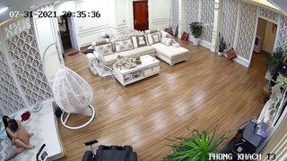 家庭攝影機真實偷拍 身材炸裂瑜伽老師與色老公性生活曝光
