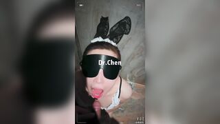 泡良大神「DR.CHEN」「GWQH」極品美女 舔腳肛交毒龍喝尿-13