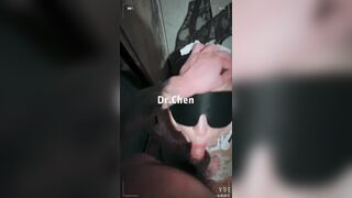 泡良大神「DR.CHEN」「GWQH」極品美女 舔腳肛交毒龍喝尿-13