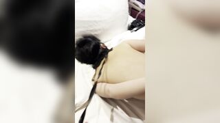良家美少婦性愛洩密，床上浪蕩口交，被操的淫叫連連，小穴很粉嫩-04